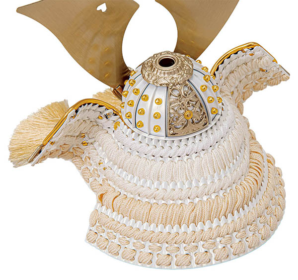 平安豊久　 五月人形　平安豊久作 虹 兜飾り LED照明付き 円形 丸型 飾り台　詳細画像