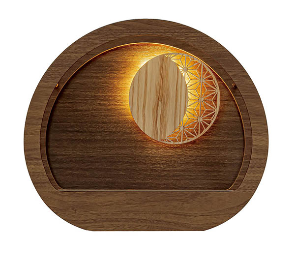 平安豊久　 五月人形　平安豊久作 虹 兜飾り LED照明付き 円形 丸型 飾り台　詳細画像