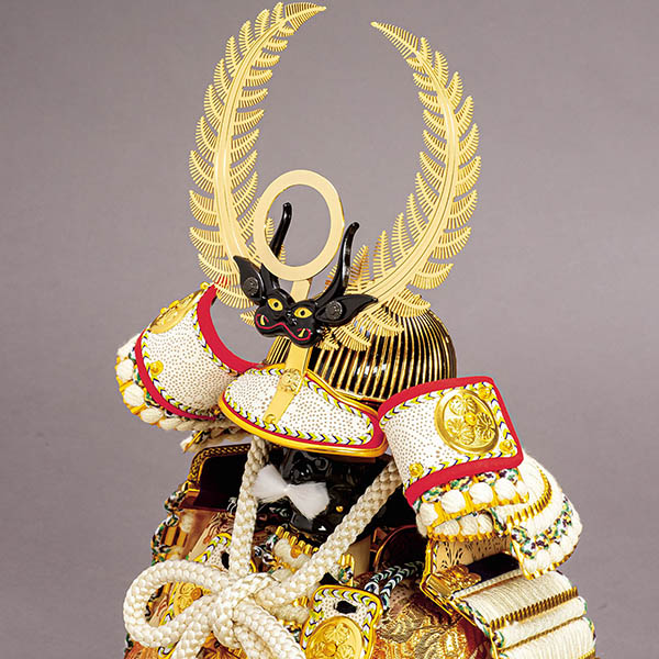 平安豊久　 五月人形　翠鳳作 徳川家康 鎧飾り　詳細画像