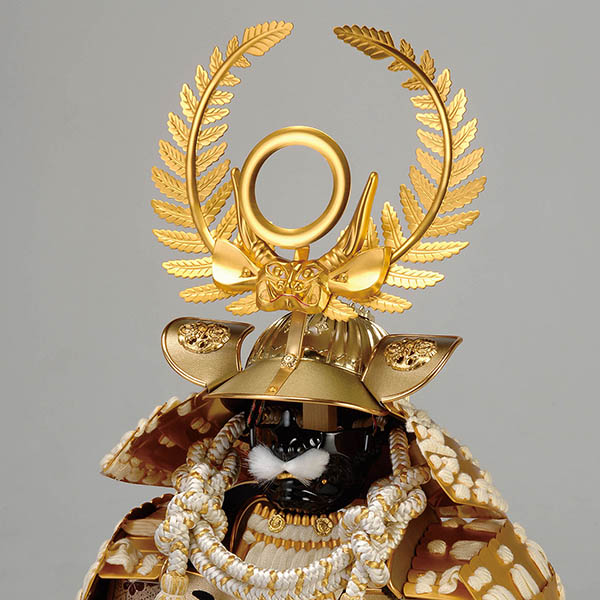 平安豊久　 五月人形　平安豊久作 黄金徳川 金陀美具足 鎧飾り　詳細画像