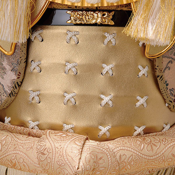 平安豊久　 五月人形　平安豊久作 黄金徳川 金陀美具足 鎧飾り　詳細画像