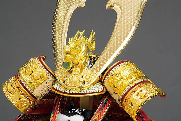 五月人形 平安豊久 平安豊久作 京鎧 朱赤裾濃縅 高床台 鎧飾り 詳細画像 平安豊久 五月人形 平安豊久作 京鎧 朱赤裾濃縅 高床台 鎧飾り 詳細画像