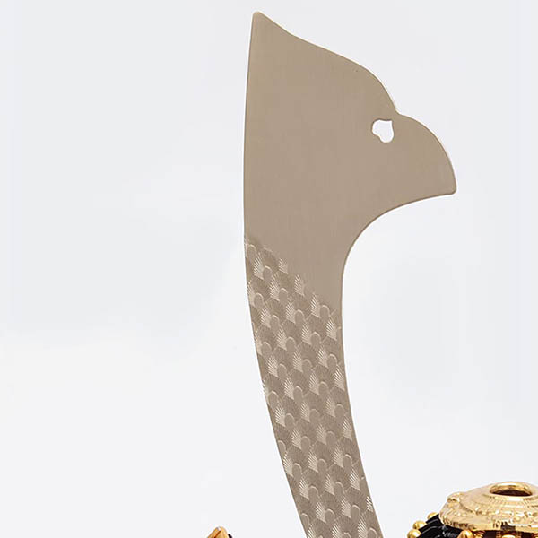 五月人形 久月 大越広孝作 兜 収納飾り 緋糸沢瀉縅 久月監製 緑松蒔絵二曲屏風 収納箱 詳細画像 久月 五月人形 大越広孝作 兜 収納飾り 緋糸沢瀉縅 久月監製 緑松蒔絵二曲屏風 収納箱 詳細画像