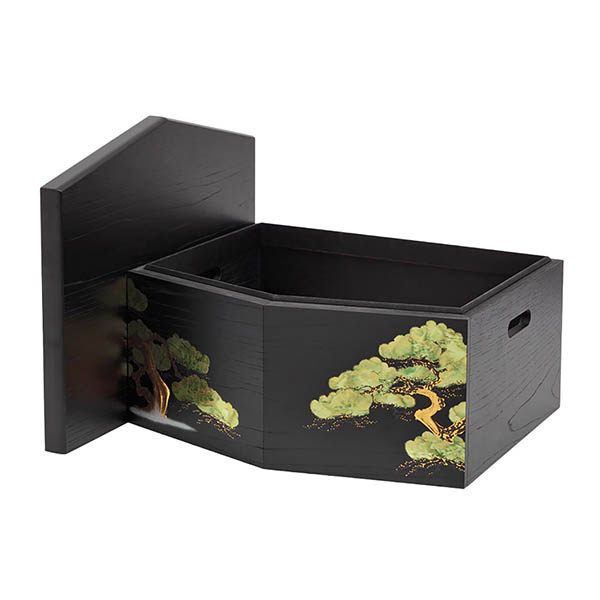 五月人形 久月 大越広孝作 兜 収納飾り 緋糸沢瀉縅 久月監製 緑松蒔絵二曲屏風 収納箱 詳細画像 久月 五月人形 大越広孝作 兜 収納飾り 緋糸沢瀉縅 久月監製 緑松蒔絵二曲屏風 収納箱 詳細画像