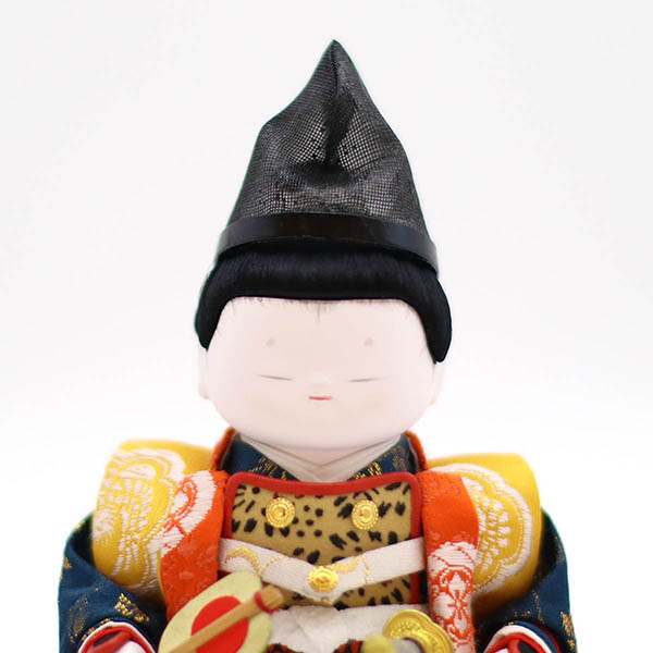 久月　 五月人形　着付 幸一光 鎧着大将飾り こばこシリーズ　詳細画像