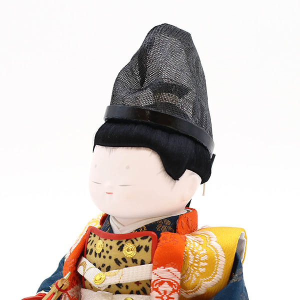 久月　 五月人形　着付 幸一光 鎧着大将飾り こばこシリーズ　詳細画像