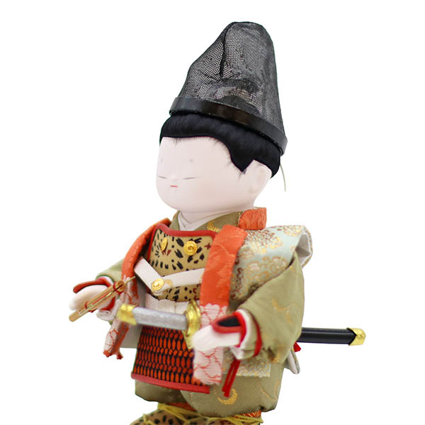 久月　 五月人形　着付 幸一光 鎧着大将飾り こばこシリーズ　詳細画像