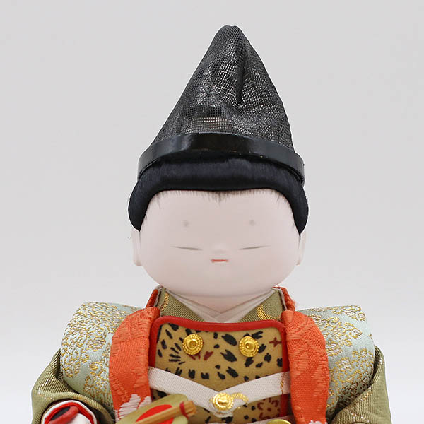 久月　 五月人形　着付 幸一光 鎧着大将飾り こばこシリーズ　詳細画像