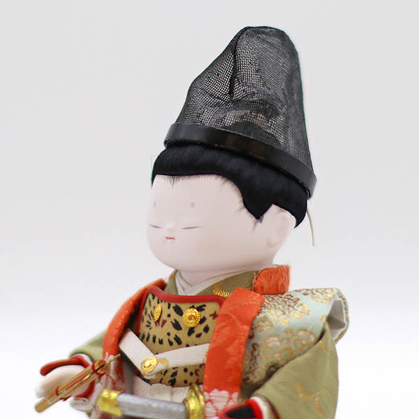 久月　 五月人形　着付 幸一光 鎧着大将飾り こばこシリーズ　詳細画像