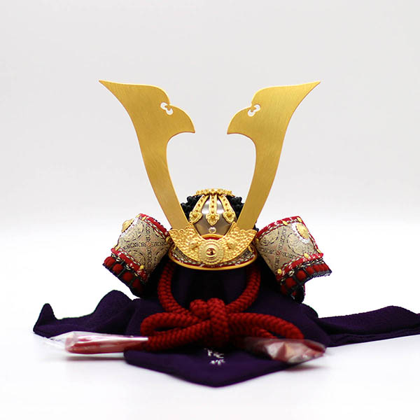 久月　 五月人形　早乙女幸隆作 兜 収納飾り 正絹 萌黄縅 鎌倉時代 貼り合わせ小札 久月監製 金松屋久杉屏風 収納箱　詳細画像