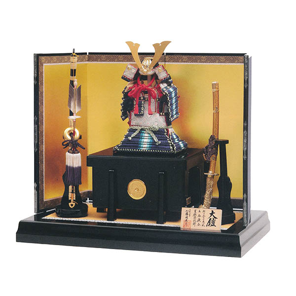 加藤峻厳作 鎧 平飾り 端裾濃縅 張り合わせ小札  【D-69】