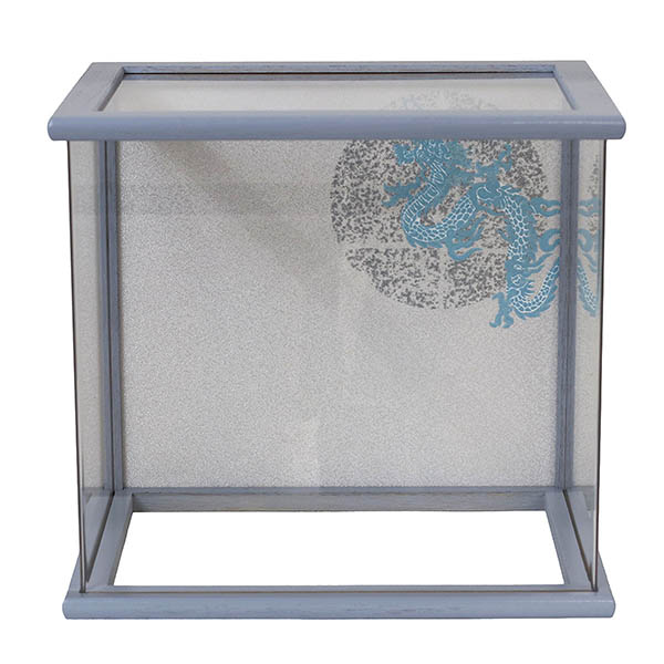 久月　 五月人形　久月 徳川家康公 兜 アクリルケース 取付ケース入り　詳細画像