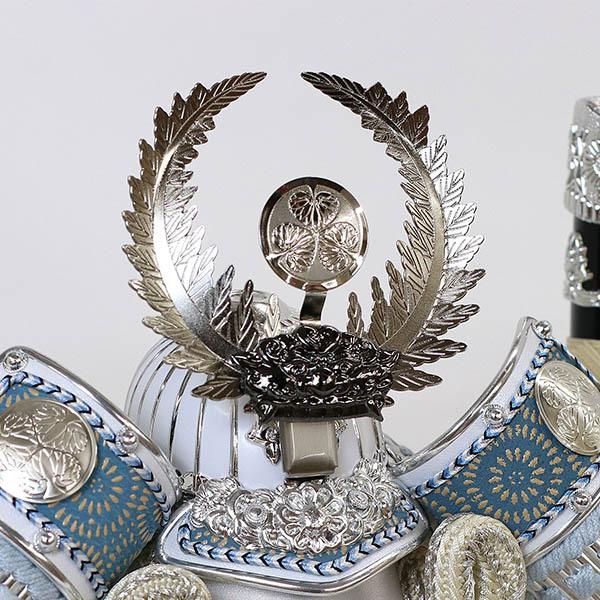 久月　 五月人形　久月 徳川家康公 兜 アクリルケース 取付ケース入り　詳細画像