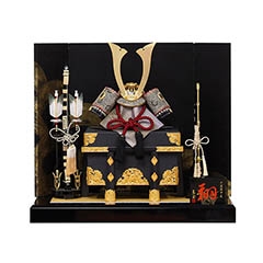 五月人形: 陽炎II かげろう 兜 平飾り