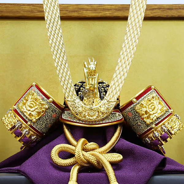 東玉　 五月人形　瑞陽 ずいよう 兜 平飾り　詳細画像