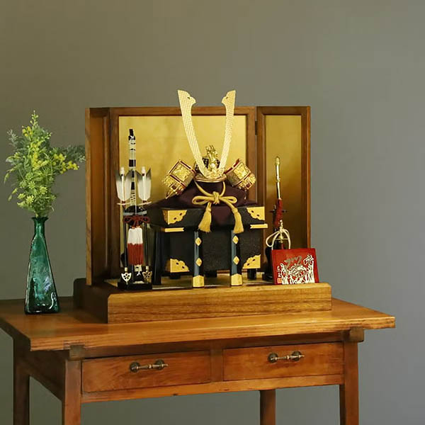 東玉　 五月人形　瑞陽 ずいよう 兜 平飾り　詳細画像