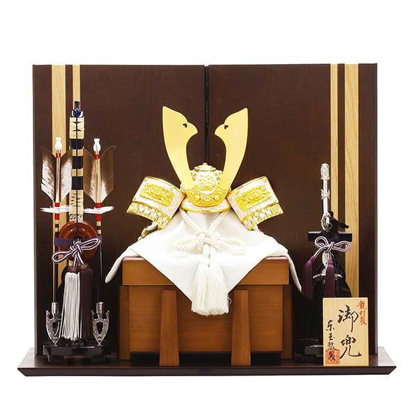 龍村裂 悠心 ゆうしん 兜 平飾り