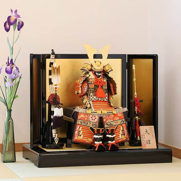 東玉　 五月人形　羅漢 らかん 鎧 平飾り　詳細画像
