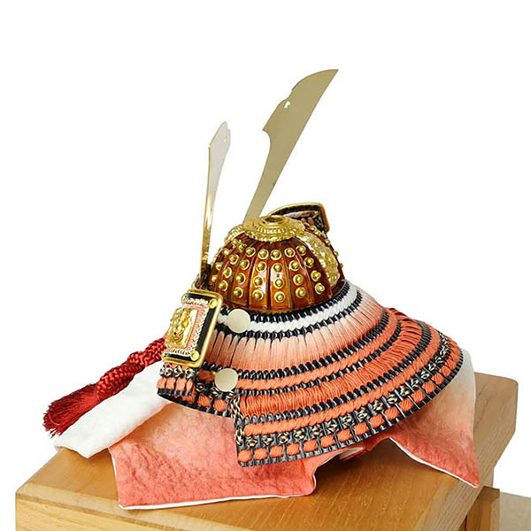 東玉　 五月人形　草木染め 極鳳 きょくほう 櫃飾り 兜 平飾り　詳細画像