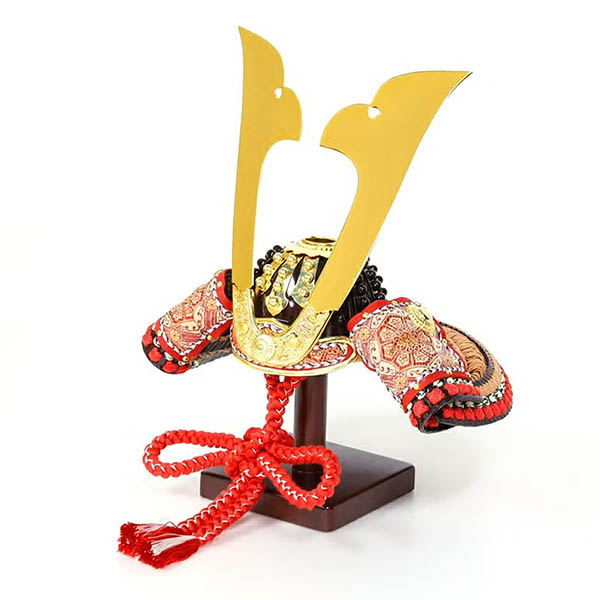 東玉　 五月人形　加藤峻成作 彩り 大地 兜 平飾り　詳細画像