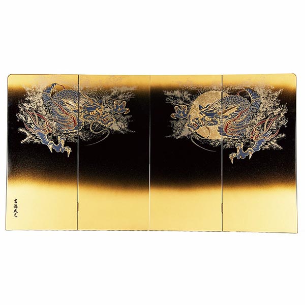 吉徳　 五月人形　飛龍大鎧 高床台飾り　詳細画像