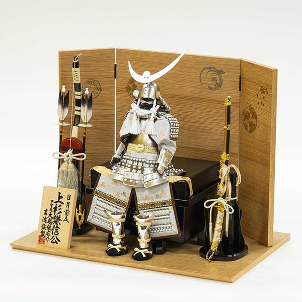 吉徳　 五月人形　大越保広作 上杉謙信公 鎧飾り　詳細画像