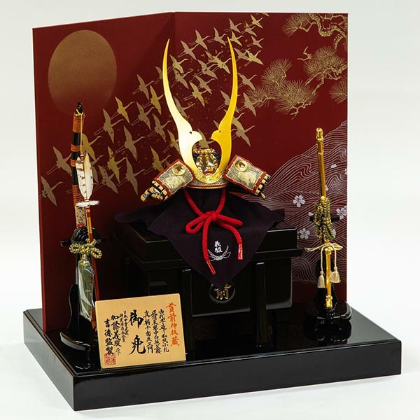 五月人形 吉徳 加藤義駿作 正絹薄紅中白縅 和紙小札 兜飾り 詳細画像 吉徳 五月人形 加藤義駿作 正絹薄紅中白縅 和紙小札 兜飾り 詳細画像