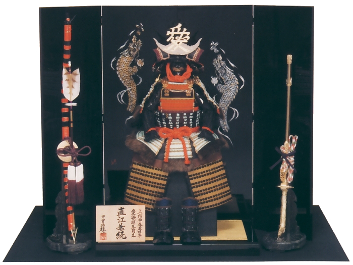 10号 直江兼続<br>オルゴール 黒色付