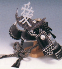 25号　着用直江兼続<br>オルゴール　黒色付