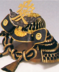 10号　直江兼続<br>オルゴール　黒色付