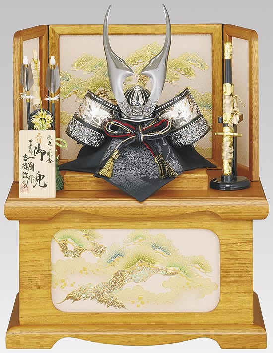 11号 貫前鍬形いぶし銀兜