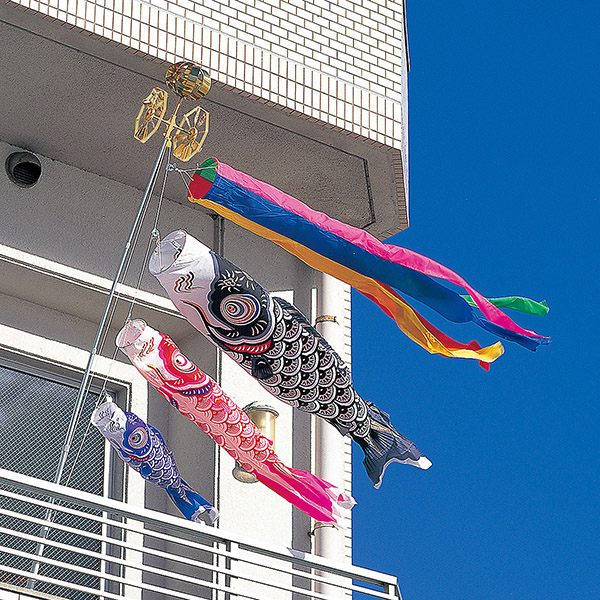 スパークル鯉 1.5m6点 ネオビルダースタンドセット