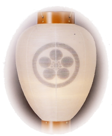 別選萩の香絹二重無地（木製・電池式）【家紋代込】