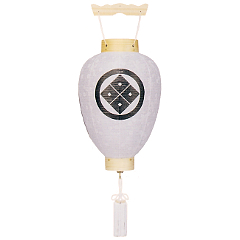 別選柾紋天(木製・電池式)【家紋代込】