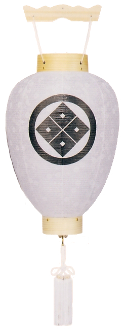 別選柾紋天(木製・電池式)【家紋代込】