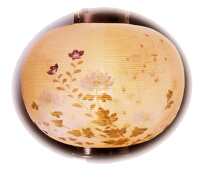 銘木桜絹二重絵入桐箱入（木製・電気コード式）