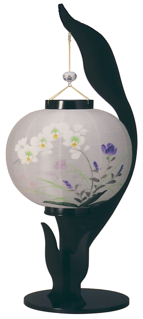 若草12号絹二重絵入(木製・電気コード式)