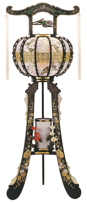 花鳥二段廻転(プラスチック製・電気コード式)