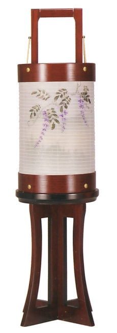 秋霊燈 凰雅(木製・電気コード式)