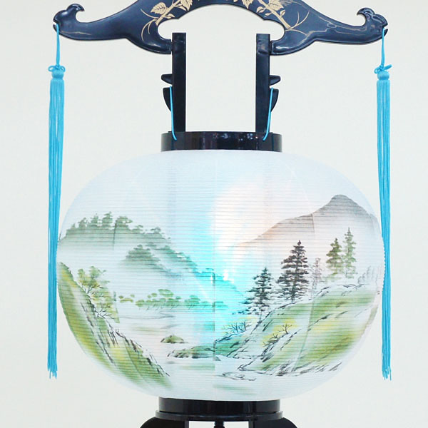 山登　 盆提灯　洋山回転　詳細画像
