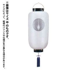 盆提灯: 門提灯 絹二重 電池式（コードレス：LED仕様） 木製【家紋入代込】