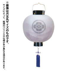 盆提灯: 門提灯 絹二重 深山水 電池式（コードレス：LED仕様） 木製【家紋入代込】