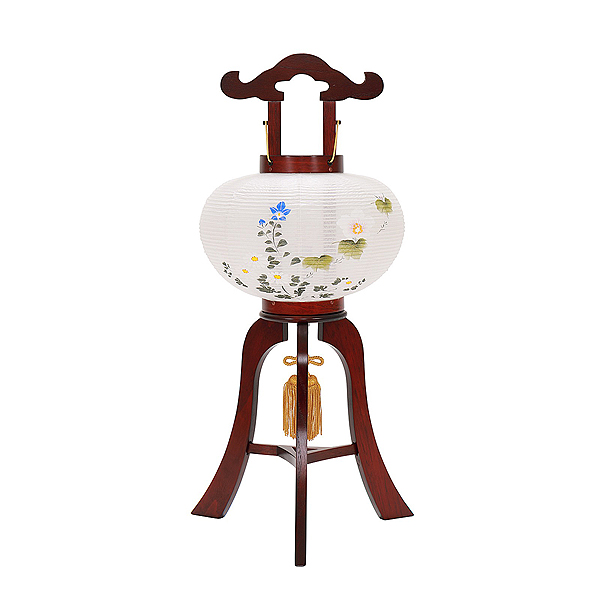 美吉野 絵入 木製 電気コード式