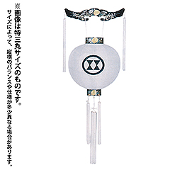 盆提灯: 御殿丸 蒔絵 無地 木製 電気コード式 【家紋入代込】