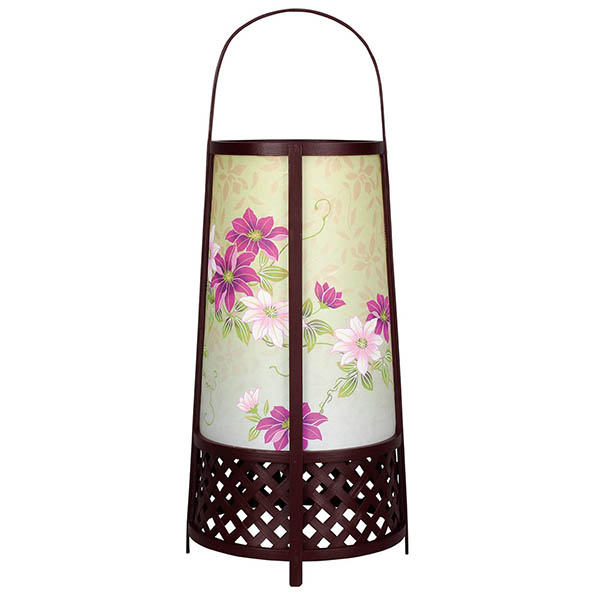 竹蘭 6号 鉄仙 木製 電気コード式 【組立不要】