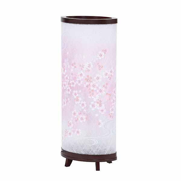 盆提灯 玉雲堂 おとわ 1号桜 紫檀色 詳細画像 玉雲堂 盆提灯 おとわ 1号桜 紫檀色 詳細画像