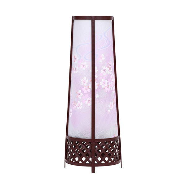 竹蘭 8号 桜 木製 電気コード式 【組立不要】