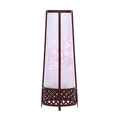 竹蘭 8号 桜 木製 電気コード式 【組立不要】