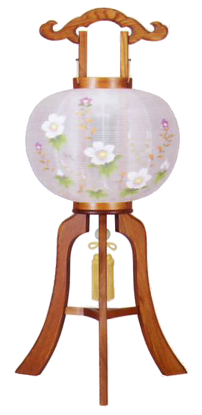 雅木目大11号絹描き絵廻転（電気コード式）