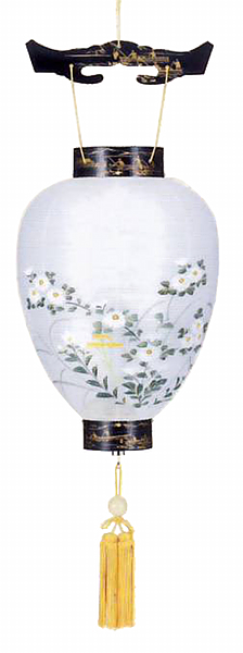 特別選　うかい蒔絵　吹雪　絹絵（電池式・LED仕様）
